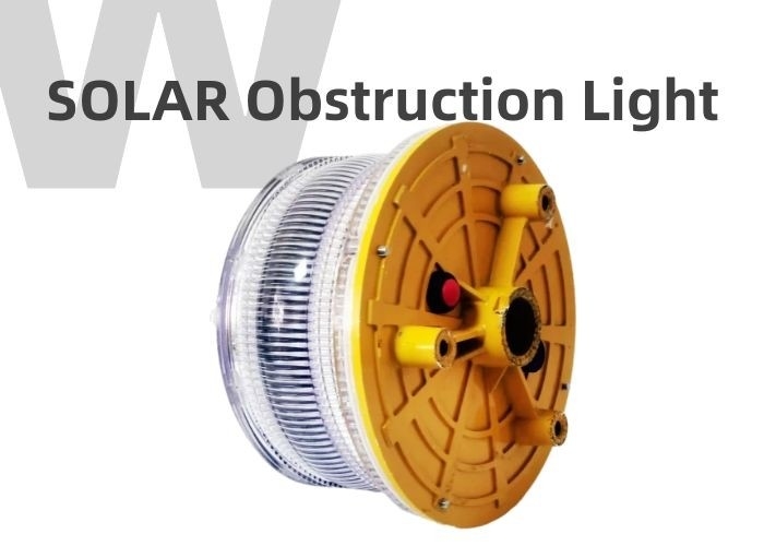 Nhấp nháy ICAO Loại A Vật cản nhẹ Thiết kế kim răn đe chim bằng Polycarbonate