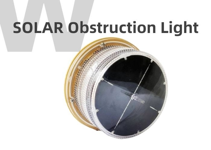 Nhấp nháy ICAO Loại A Vật cản nhẹ Thiết kế kim răn đe chim bằng Polycarbonate
