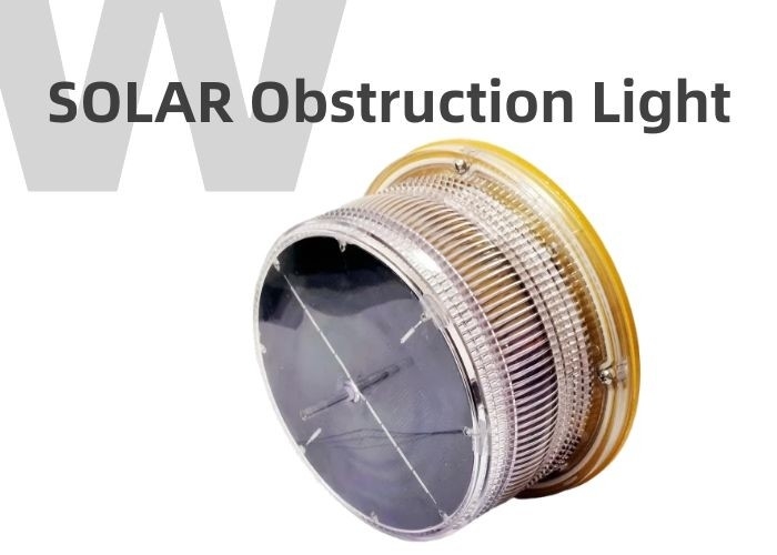 Nhấp nháy ICAO Loại A Vật cản nhẹ Thiết kế kim răn đe chim bằng Polycarbonate