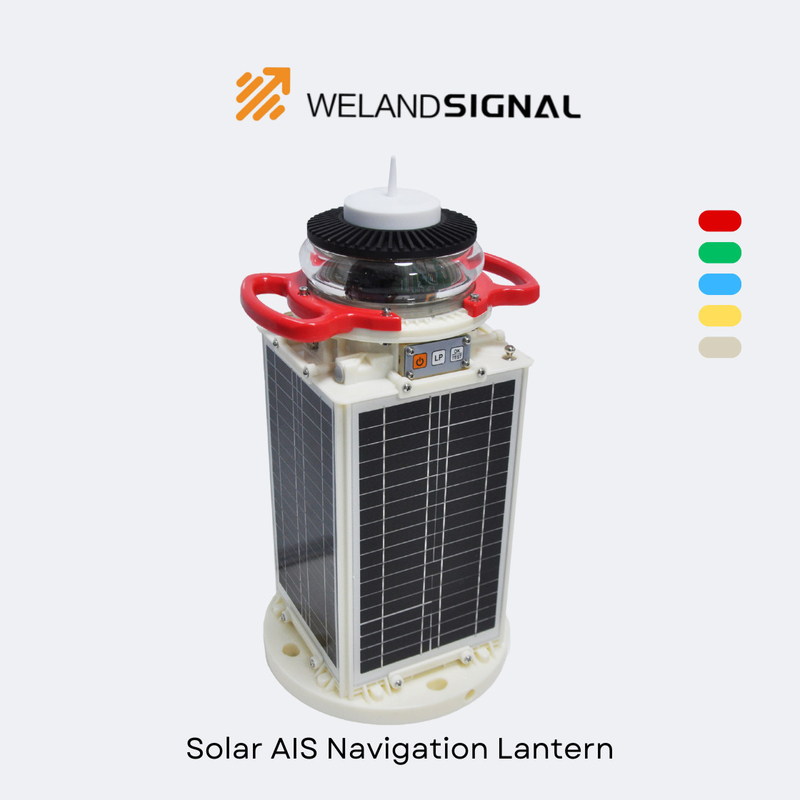 AIS60 IP68 đèn lồng điều hướng biển năng lượng mặt trời với GPS và Beidou Kết hợp toàn cầu liền mạch, điều hướng thông minh